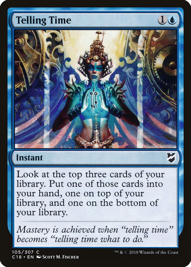 Telling Time [Commander 2018] | Gate City Games LLC