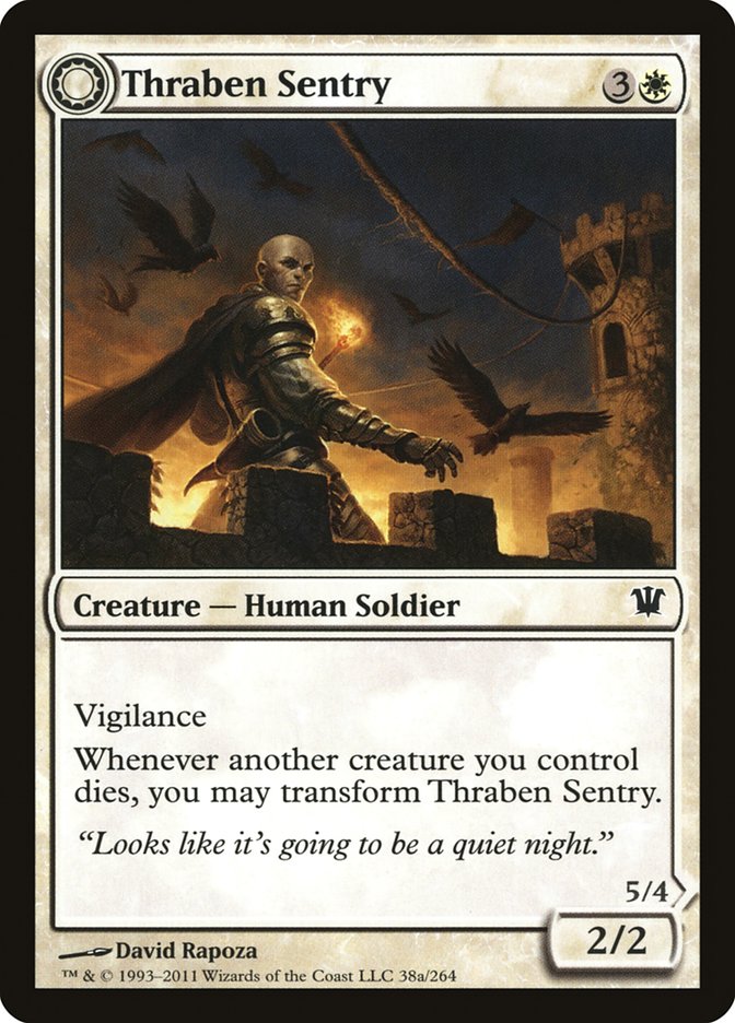 Thraben Sentry // Thraben Militia [Innistrad] | Gate City Games LLC