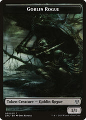 Faerie Rogue // Goblin Rogue Double-Sided Token [Zendikar Rising Commander Tokens] | Gate City Games LLC