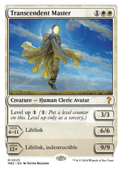 Transcendent Master (White Border) [Mystery Booster 2] | Gate City Games LLC