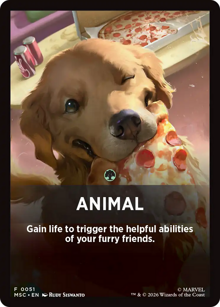 Animal Theme Card [Marvel Super Heroes Commander] | Gate City Games LLC