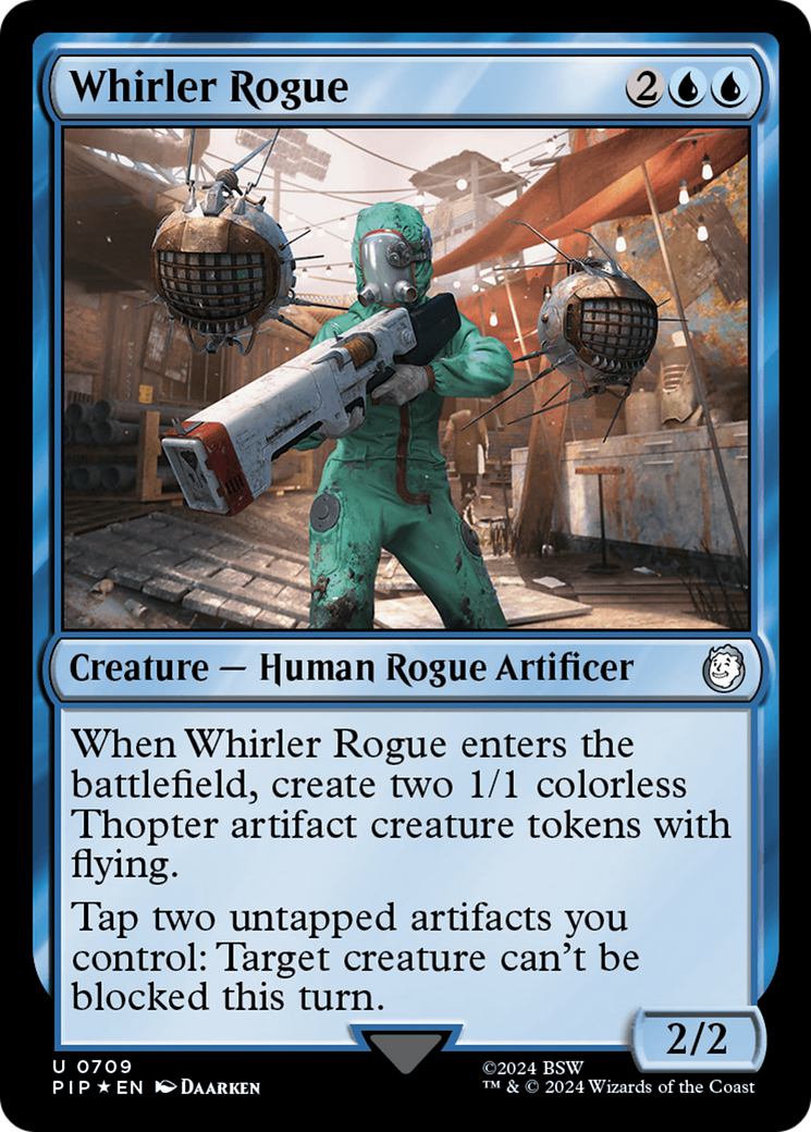 Whirler Rogue (Surge Foil) [Fallout] | Gate City Games LLC