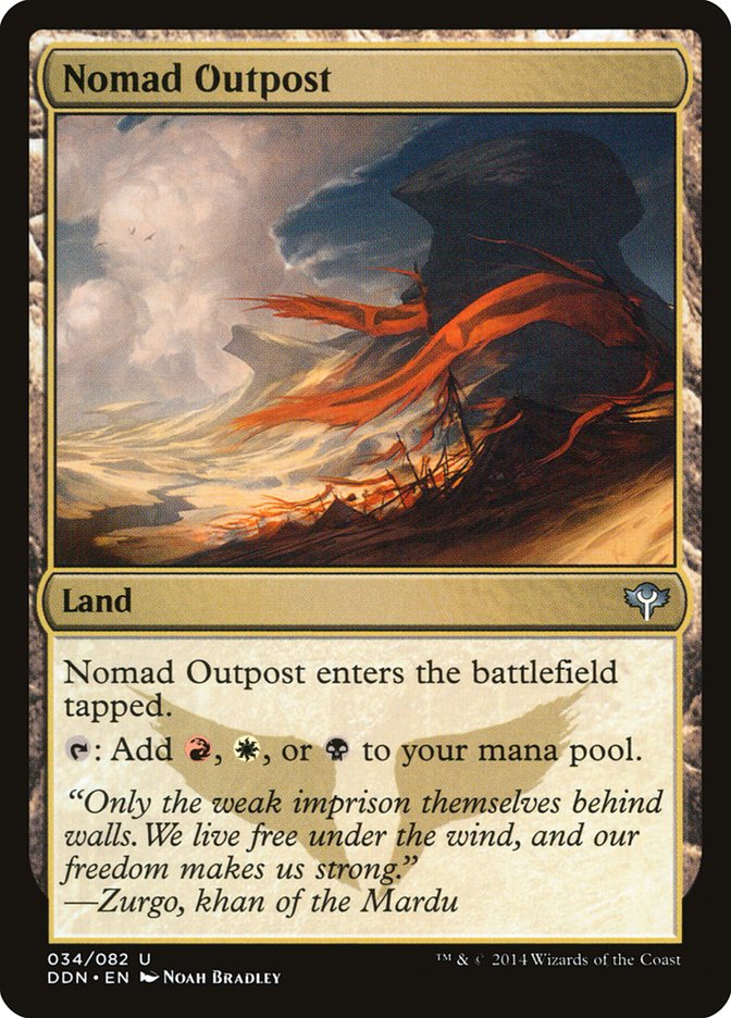 Nomad Outpost [Duel Decks: Speed vs. Cunning] | Gate City Games LLC