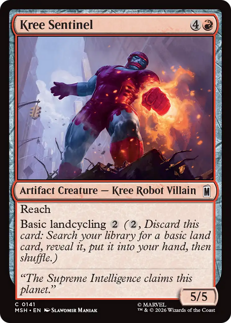 Kree Sentinel [Marvel Super Heroes] | Gate City Games LLC