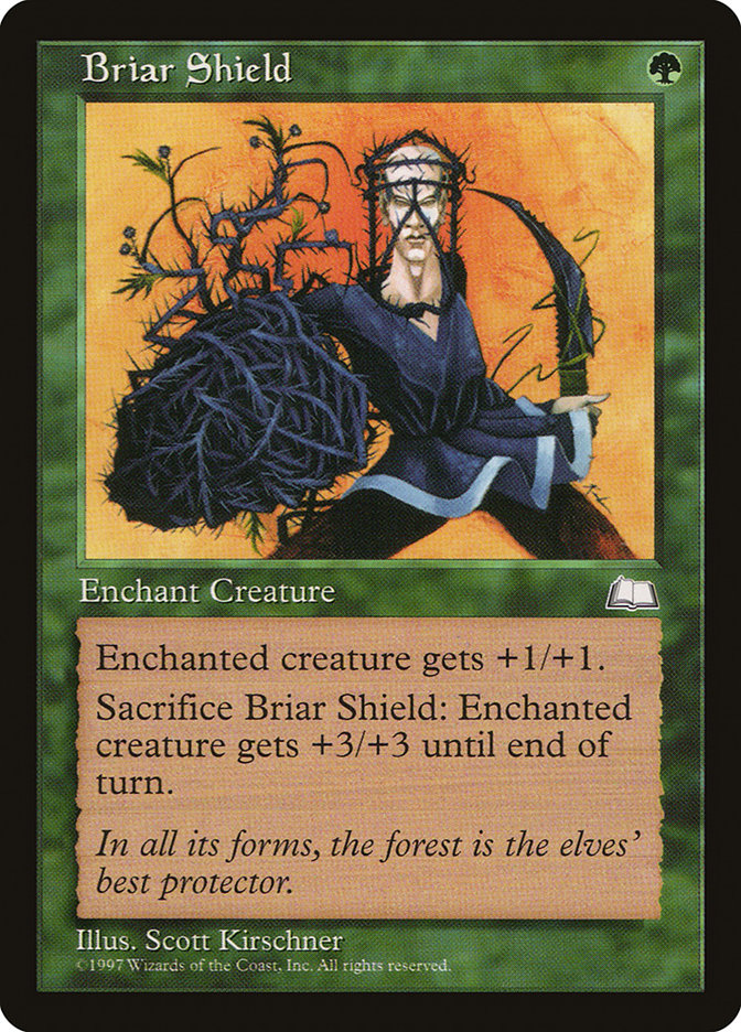 Briar Shield [Weatherlight] | Gate City Games LLC