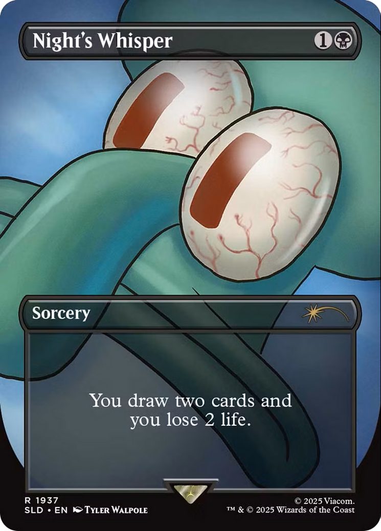 Night's Whisper [Secret Lair Drop Series] | Gate City Games LLC
