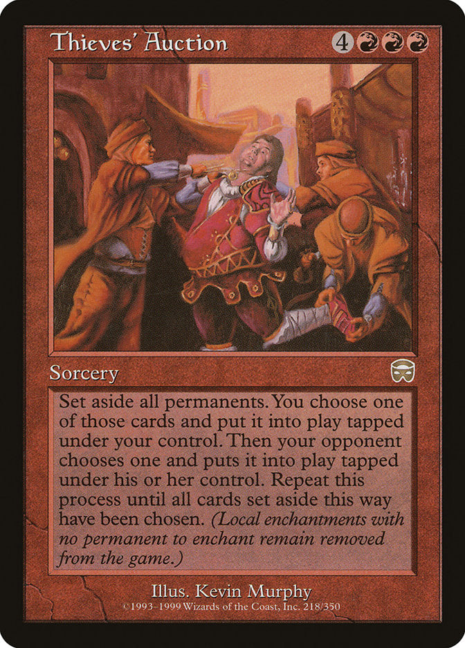 Thieves' Auction [Mercadian Masques] | Gate City Games LLC