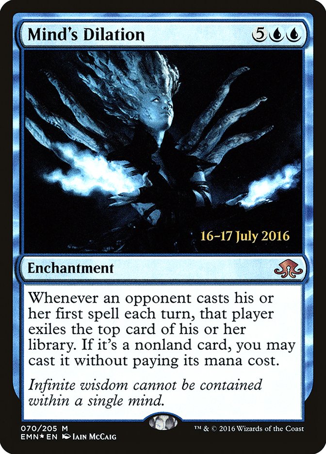Mind's Dilation [Eldritch Moon Prerelease Promos] | Gate City Games LLC