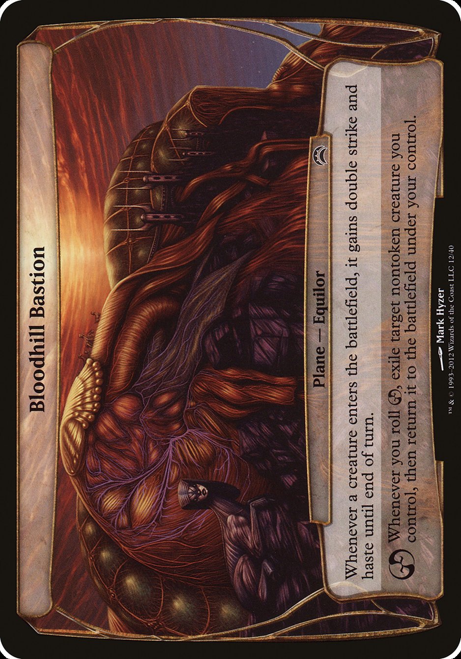Bloodhill Bastion (Planes) [Planechase 2012 Planes] | Gate City Games LLC
