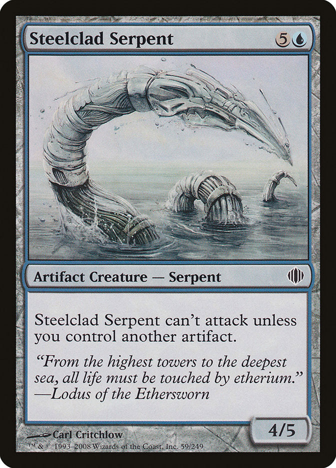 Steelclad Serpent [Shards of Alara] | Gate City Games LLC