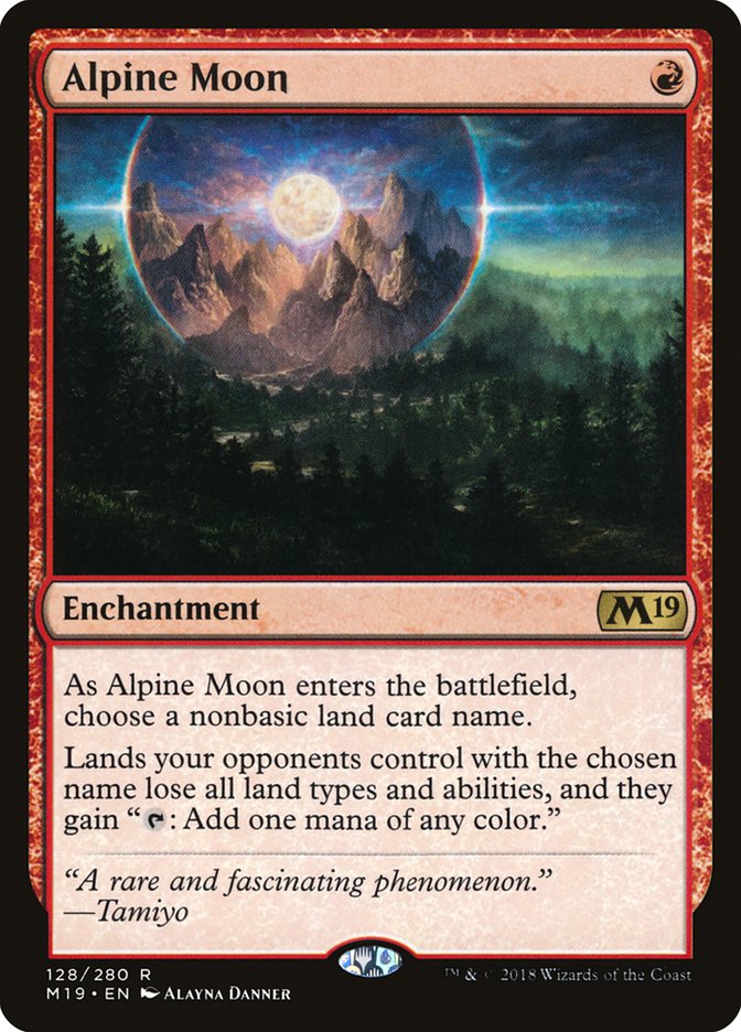 Alpine Moon [Core Set 2019] | Gate City Games LLC