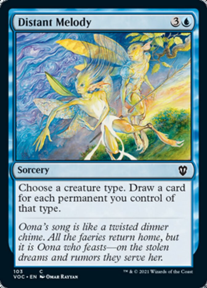 Distant Melody [Innistrad: Crimson Vow Commander] | Gate City Games LLC