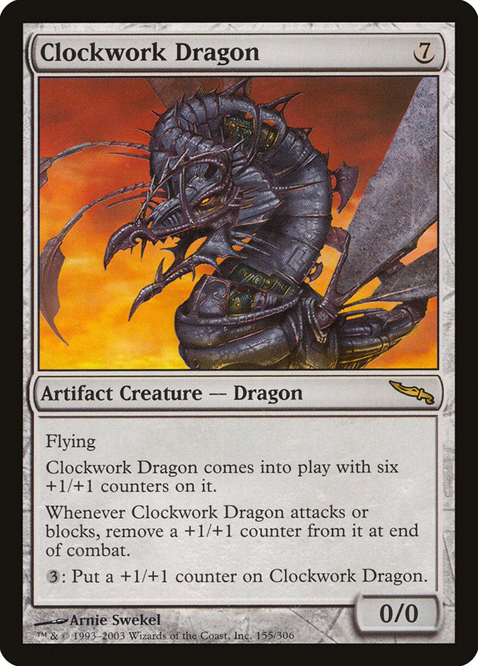 Clockwork Dragon [Mirrodin] | Gate City Games LLC