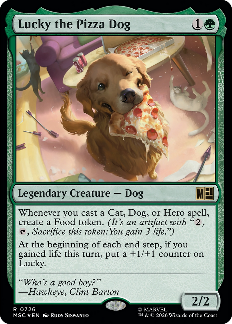 Lucky the Pizza Dog [Marvel Super Heroes Commander] | Gate City Games LLC