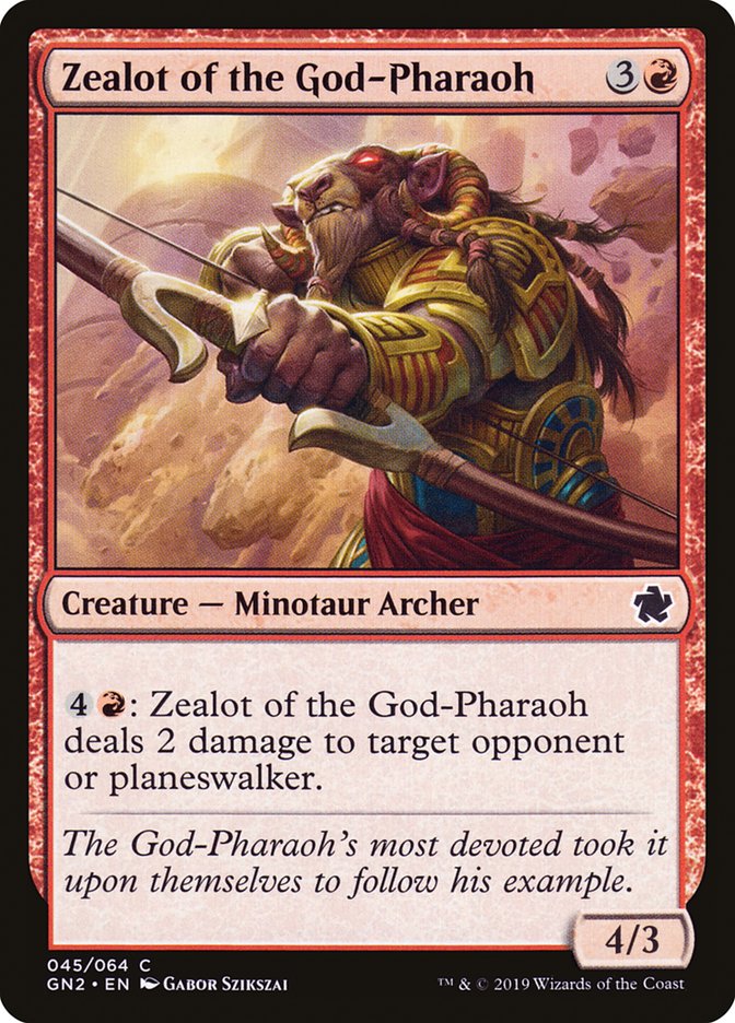 Zealot of the God-Pharaoh [Game Night 2019] | Gate City Games LLC