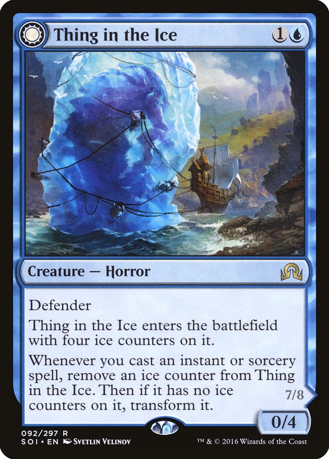 Thing in the Ice // Awoken Horror [Shadows over Innistrad] | Gate City Games LLC