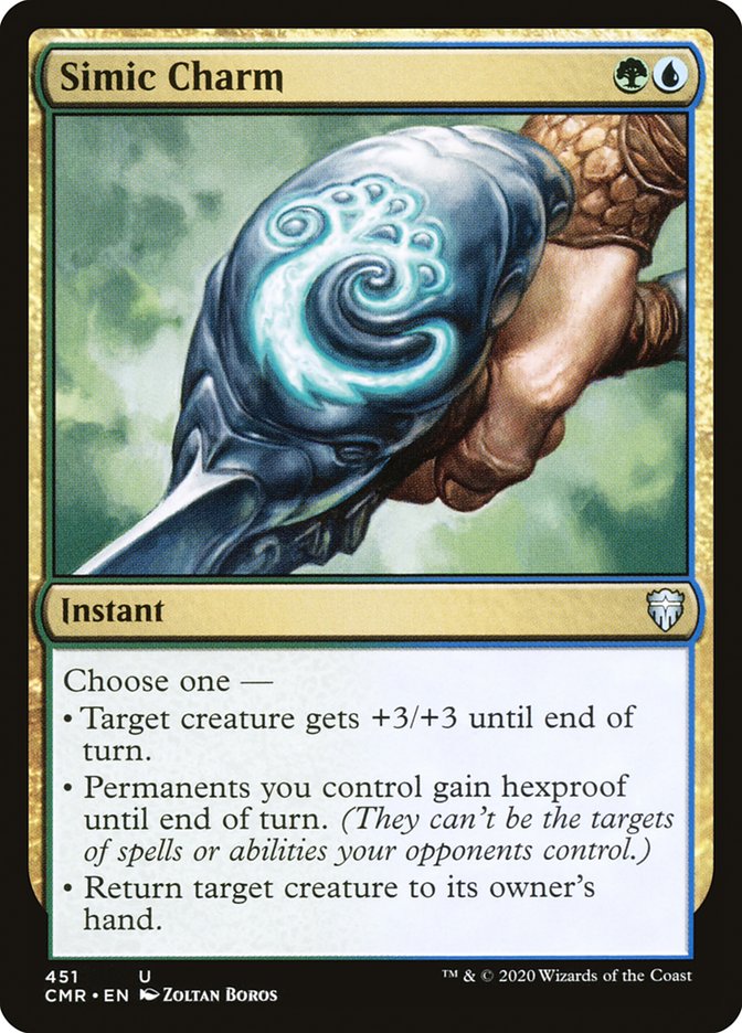 Simic Charm [Commander Legends] | Gate City Games LLC