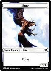 Bird (002) // Sculpture Double-Sided Token [Commander 2019 Tokens] | Gate City Games LLC