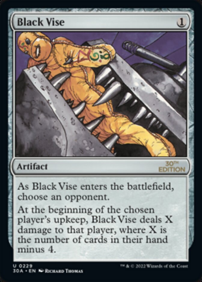 Black Vise [30th Anniversary Edition] | Gate City Games LLC