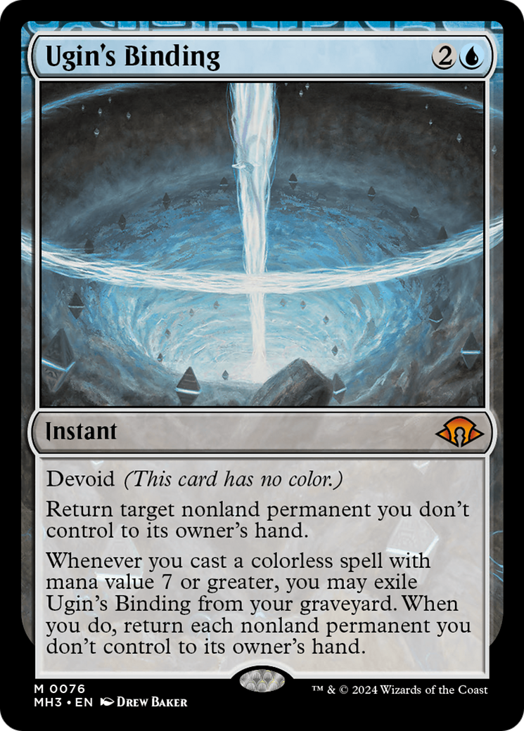 Ugin's Binding [Modern Horizons 3] | Gate City Games LLC