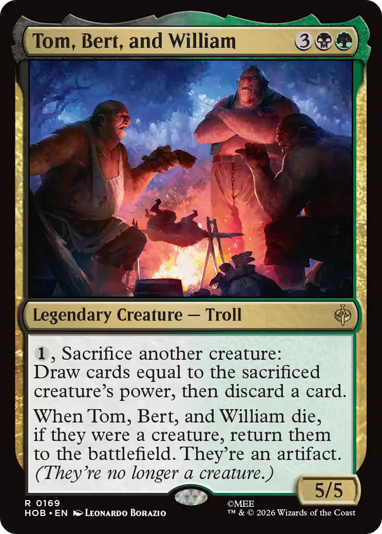 Tom, Bert, and William [The Hobbit] | Gate City Games LLC