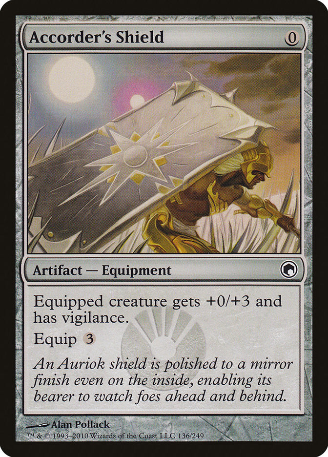 Accorder's Shield [Scars of Mirrodin] | Gate City Games LLC