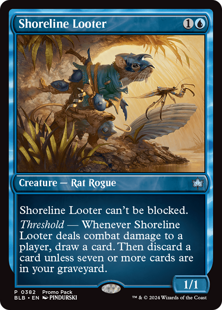 Shoreline Looter [Bloomburrow Promos] | Gate City Games LLC