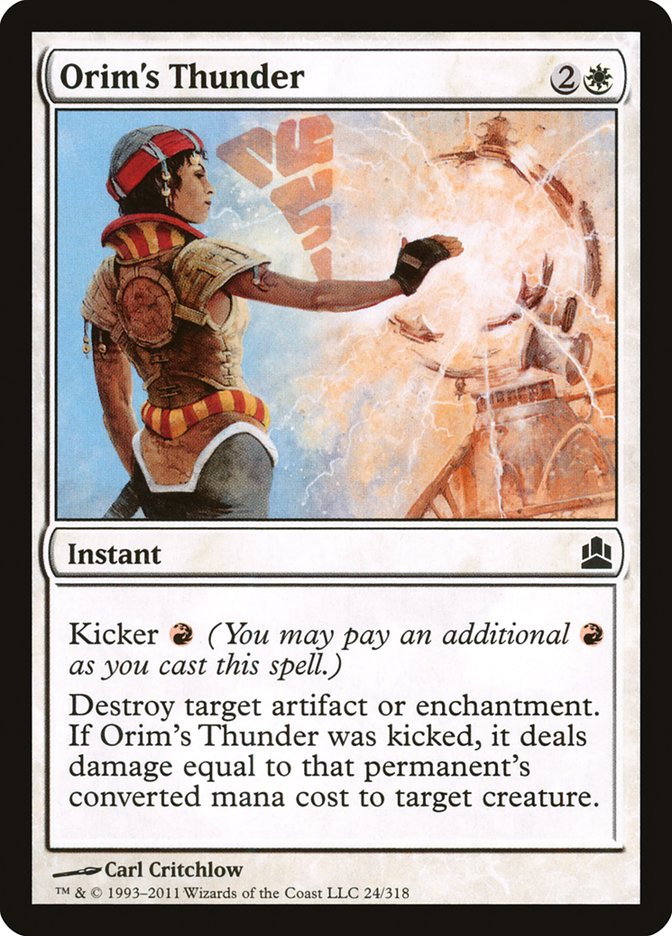 Orim's Thunder [Commander 2011] | Gate City Games LLC