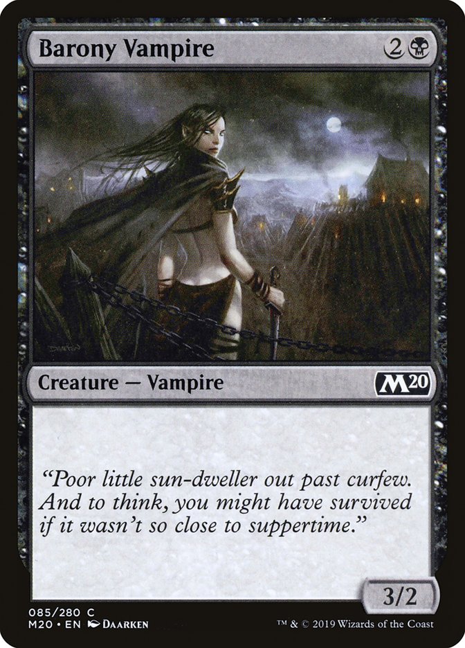 Barony Vampire [Core Set 2020] | Gate City Games LLC