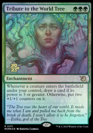 Tribute to the World Tree [March of the Machine Prerelease Promos] | Gate City Games LLC