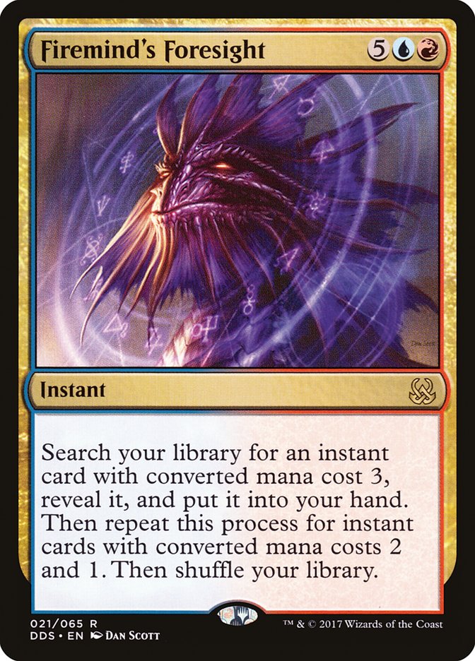Firemind's Foresight [Duel Decks: Mind vs. Might] | Gate City Games LLC