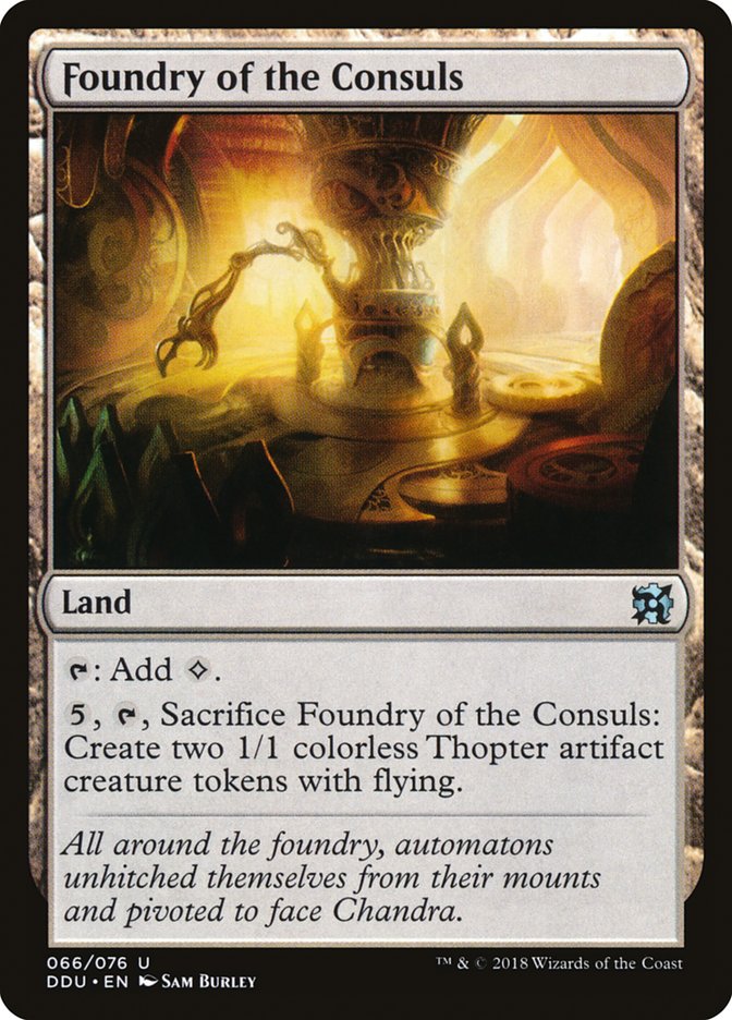 Foundry of the Consuls [Duel Decks: Elves vs. Inventors] | Gate City Games LLC