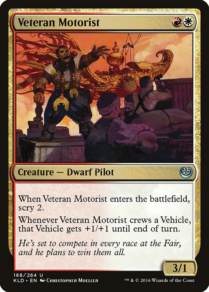 Veteran Motorist [Kaladesh] | Gate City Games LLC