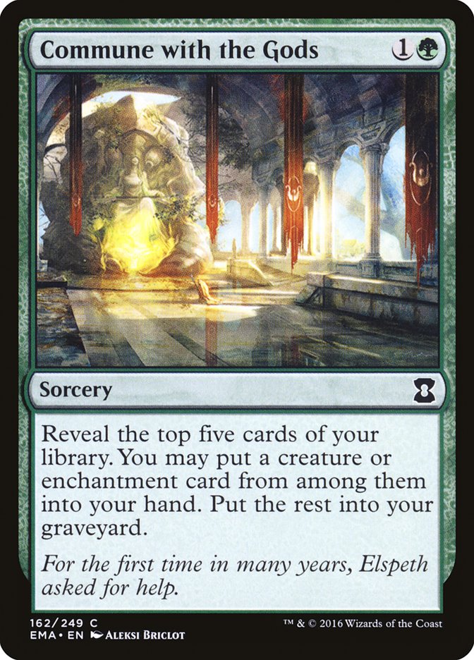 Commune with the Gods [Eternal Masters] | Gate City Games LLC