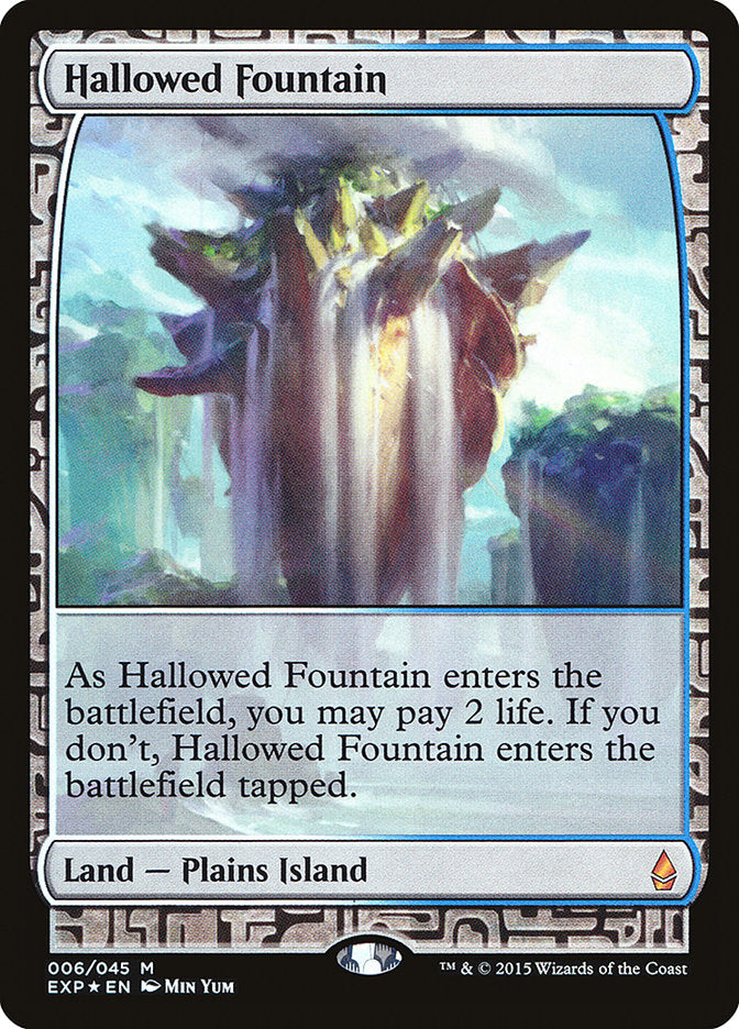 Hallowed Fountain [Zendikar Expeditions] | Gate City Games LLC