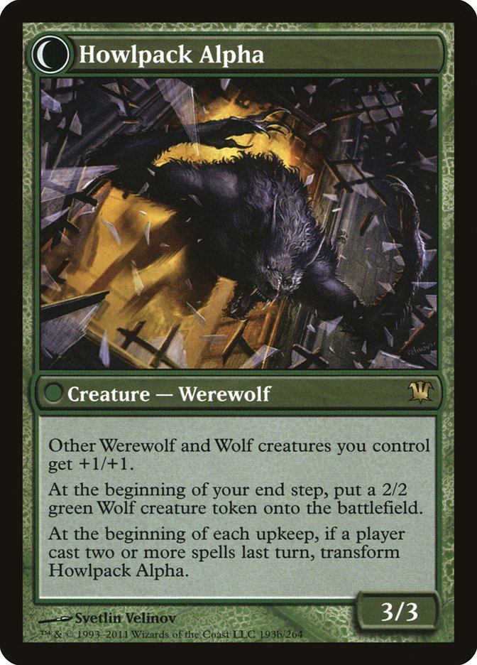 Mayor of Avabruck // Howlpack Alpha [Innistrad] | Gate City Games LLC
