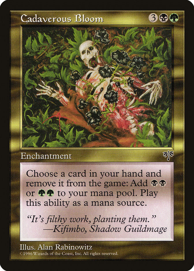 Cadaverous Bloom [Mirage] | Gate City Games LLC