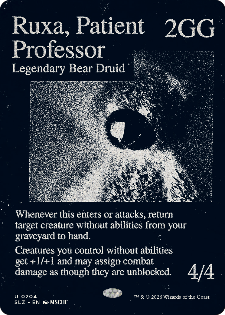 Ruxa, Patient Professor (0204) [Secret Lair x MSCHF: The Zeta Set] | Gate City Games LLC