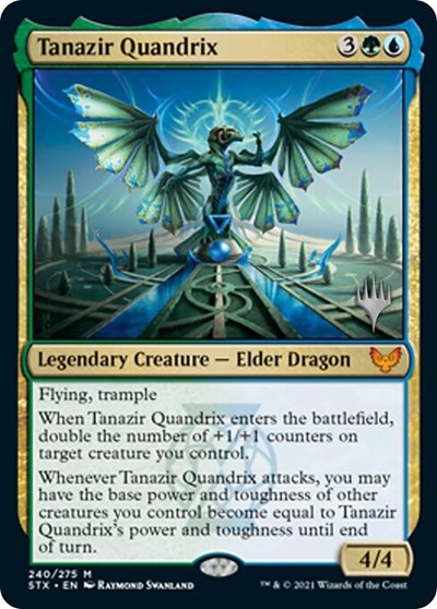 Tanazir Quandrix (Promo Pack) [Strixhaven: School of Mages Promos] | Gate City Games LLC