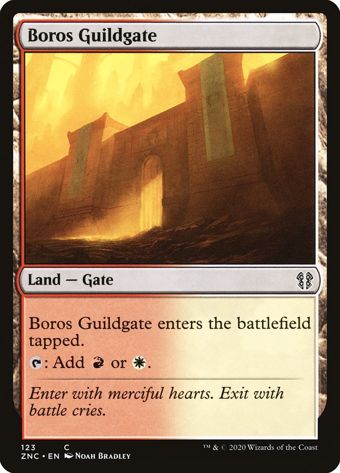 Boros Guildgate [Zendikar Rising Commander] | Gate City Games LLC