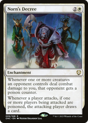 Norn's Decree [Phyrexia: All Will Be One Commander] | Gate City Games LLC