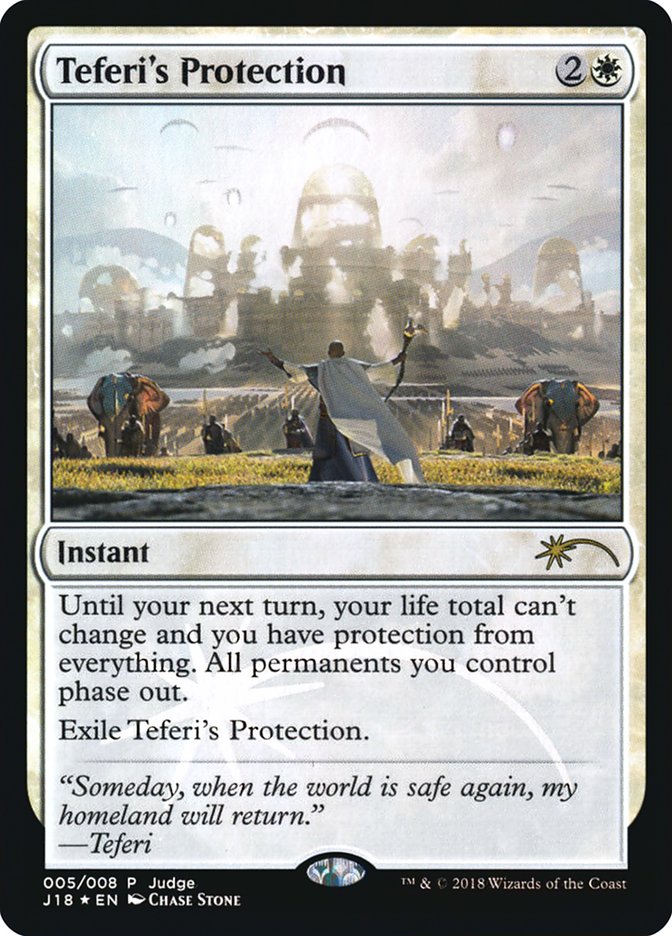 Teferi's Protection [Judge Gift Cards 2018] | Gate City Games LLC