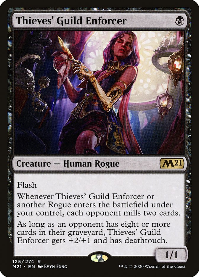 Thieves' Guild Enforcer [Core Set 2021] | Gate City Games LLC
