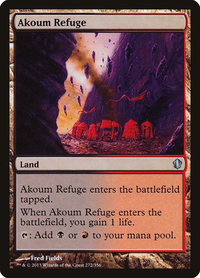 Akoum Refuge [Commander 2013] | Gate City Games LLC