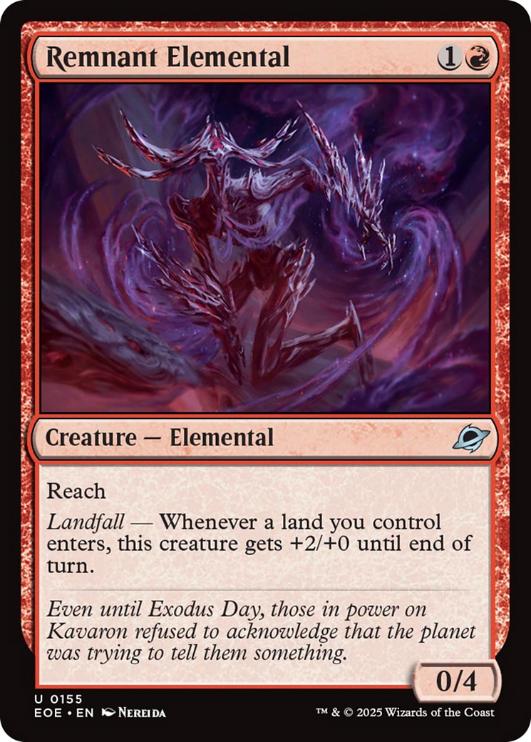 Remnant Elemental [Edge of Eternities] | Gate City Games LLC