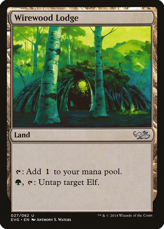 Wirewood Lodge (Elves vs. Goblins) [Duel Decks Anthology] | Gate City Games LLC