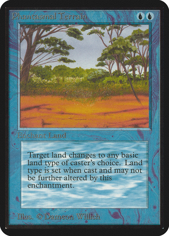 Phantasmal Terrain [Alpha Edition] | Gate City Games LLC