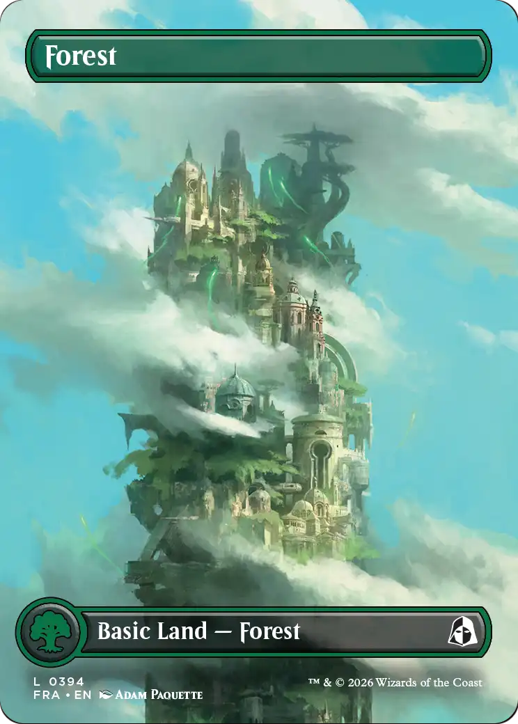 Forest (Borderless) (0394) [Reality Fracture] | Gate City Games LLC