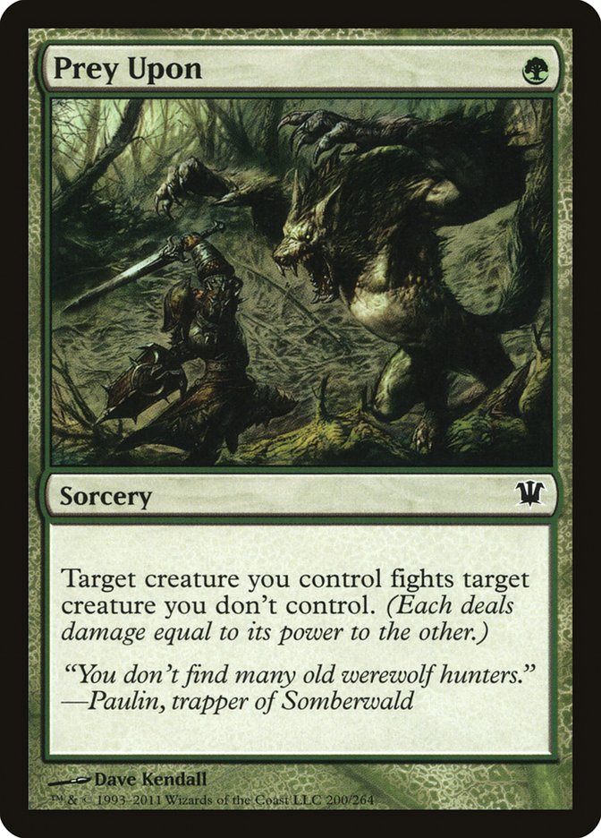 Prey Upon [Innistrad] | Gate City Games LLC