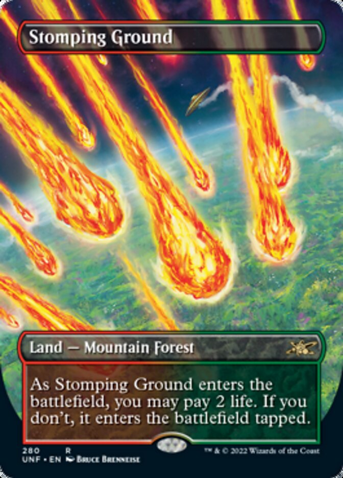 Stomping Ground (Borderless) [Unfinity] | Gate City Games LLC